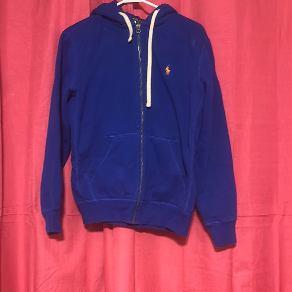 Ralph Lauren Royal Blue Polo Hoodie